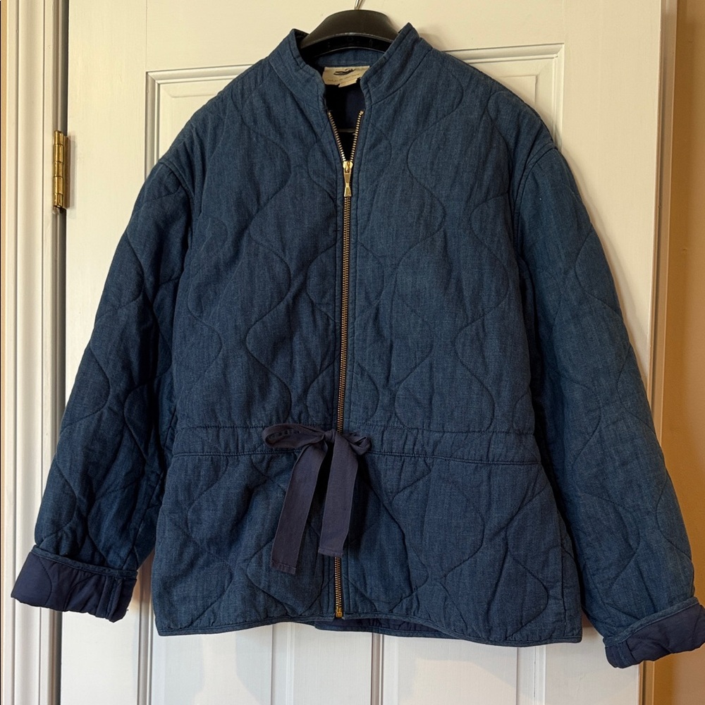 Kate Spade chambray Quilted Jacket
